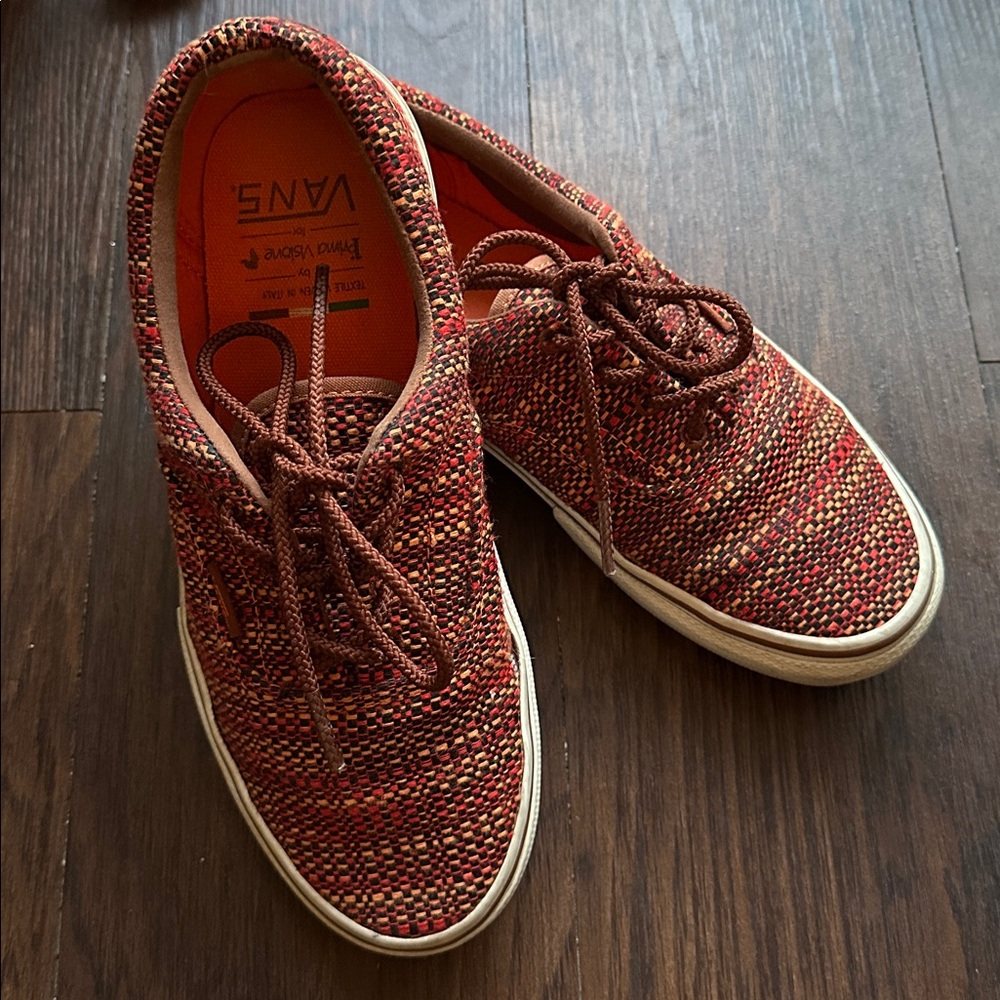 VANS X Prima Visione Textile woven in Italy, size 7.5 women - Picture 4 of 10